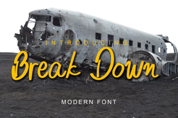 Break Down: A Festive Handwritten Font for Dynamic Campaigns