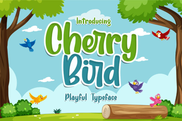 Cherry Bird: A Playful Font for Engaging Campaigns