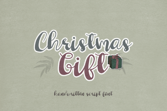 Christmas Gift: A Charming Handwritten Font for Creative Projects