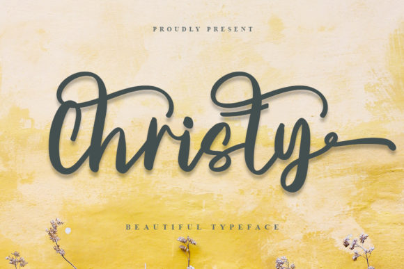 Christy: A Graceful Script Font for Editorial Design