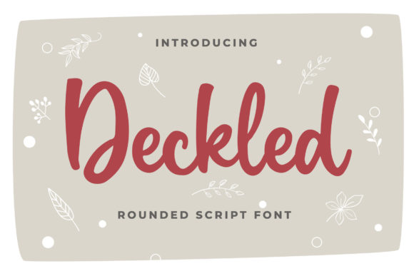 Deckled: A Handwritten Font for Editorial Elegance