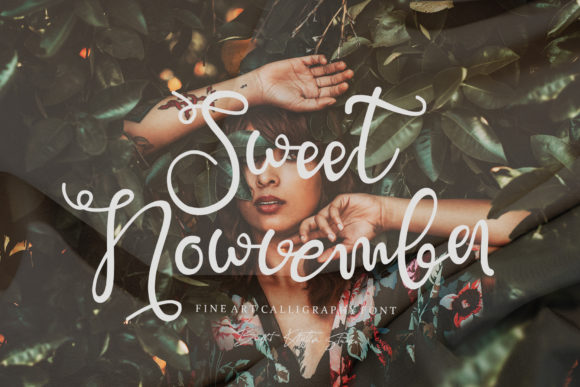 Discover Sweet Nowvember: A Joyful Handwritten Font