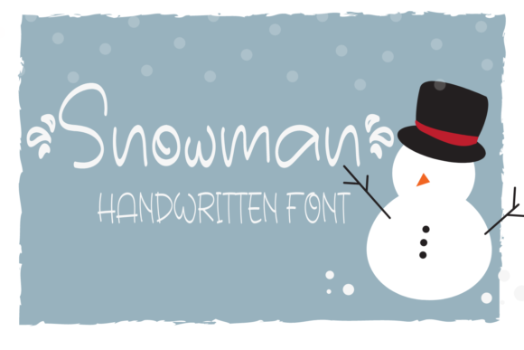 Discovering Snowman: A Charming and Elegant Typeface