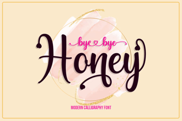 Discovering the Charm of Bye Bye Honey: A Handwritten Font for Editors