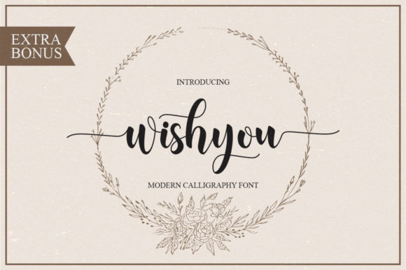 Elevate Your Brand with Wishyou: A Premium Handwritten Font