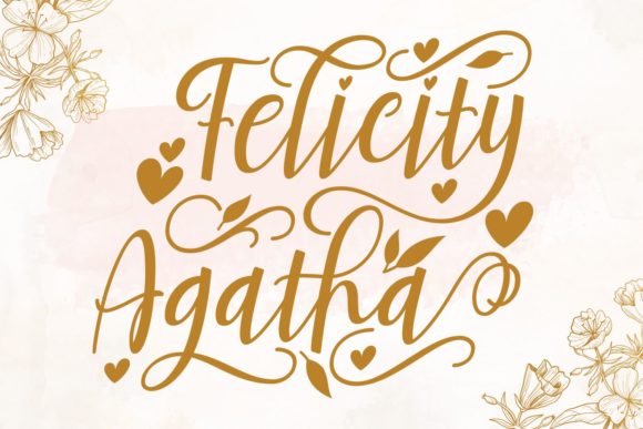 Elevate Your Handmade Creations with Felicity Agatha Font