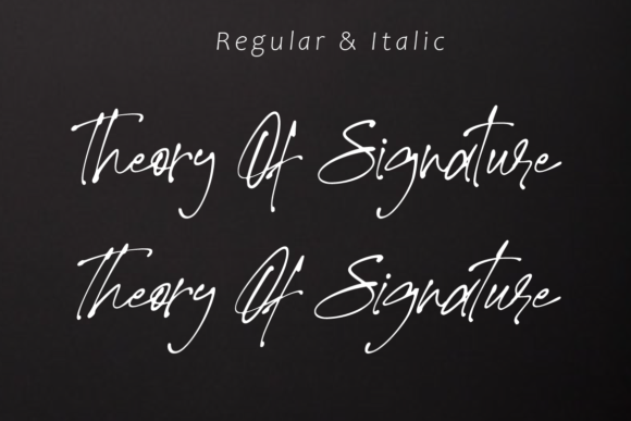 Elevate Your Web Design with Theory of Signature Font