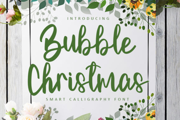 Enhance Your Brand with Bubble Christmas Font