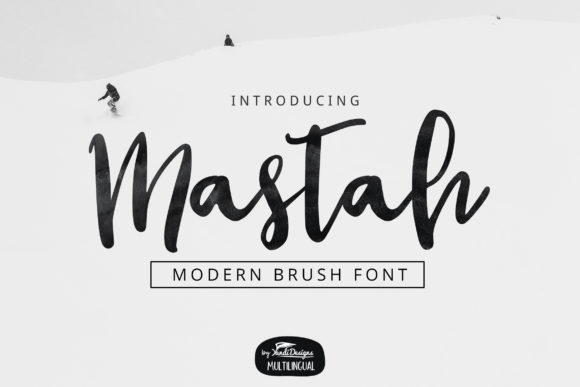 Enhance Your Brand with Mastah: A Modern Handwritten Font