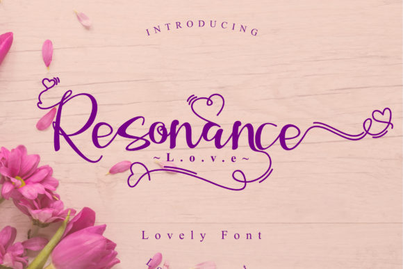 Enhance Your Brand with Resonance Love Font