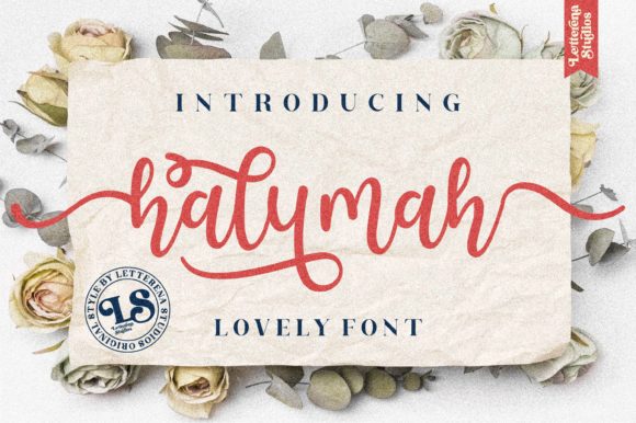 Halymah: A Timeless Handwritten Font for Polished Branding