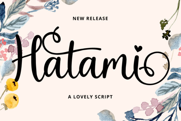 Hitami: A Handwritten Font for Elegant Web Design