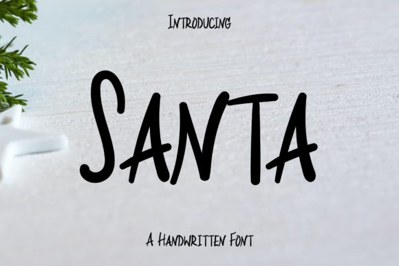 Introducing Santa: A Handwritten Font for Creative Web Design