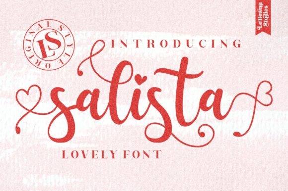 Salista: A Handwritten Font for Engaging Campaigns