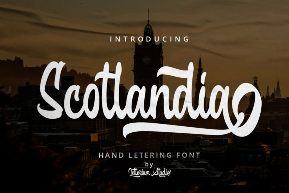 Scotlandia: A Bold Font for Memorable Branding