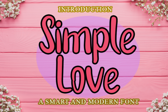Simple Love: A Handwritten Font for Memorable Branding