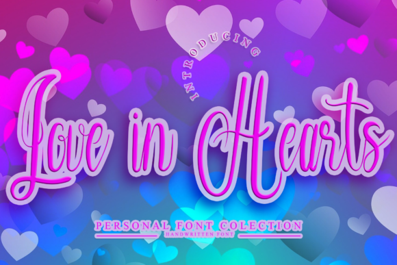 Transform Your Brand with Love in Hearts Font