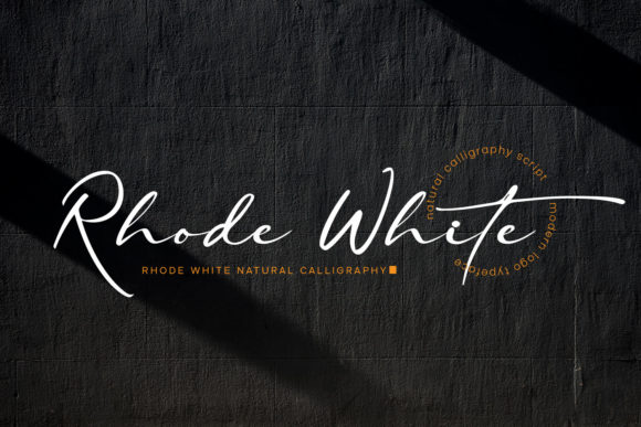 Transform Your Brand with Rhode White: A Stylish Script Font