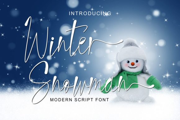 Winter Snowman: A Font for Clear and Engaging Campaigns